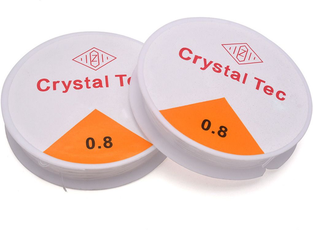 Crystal Tec Stretchy Bracelet String,Elastic Cord,Jewelry Elastic Cord White Beading Wire-image-16