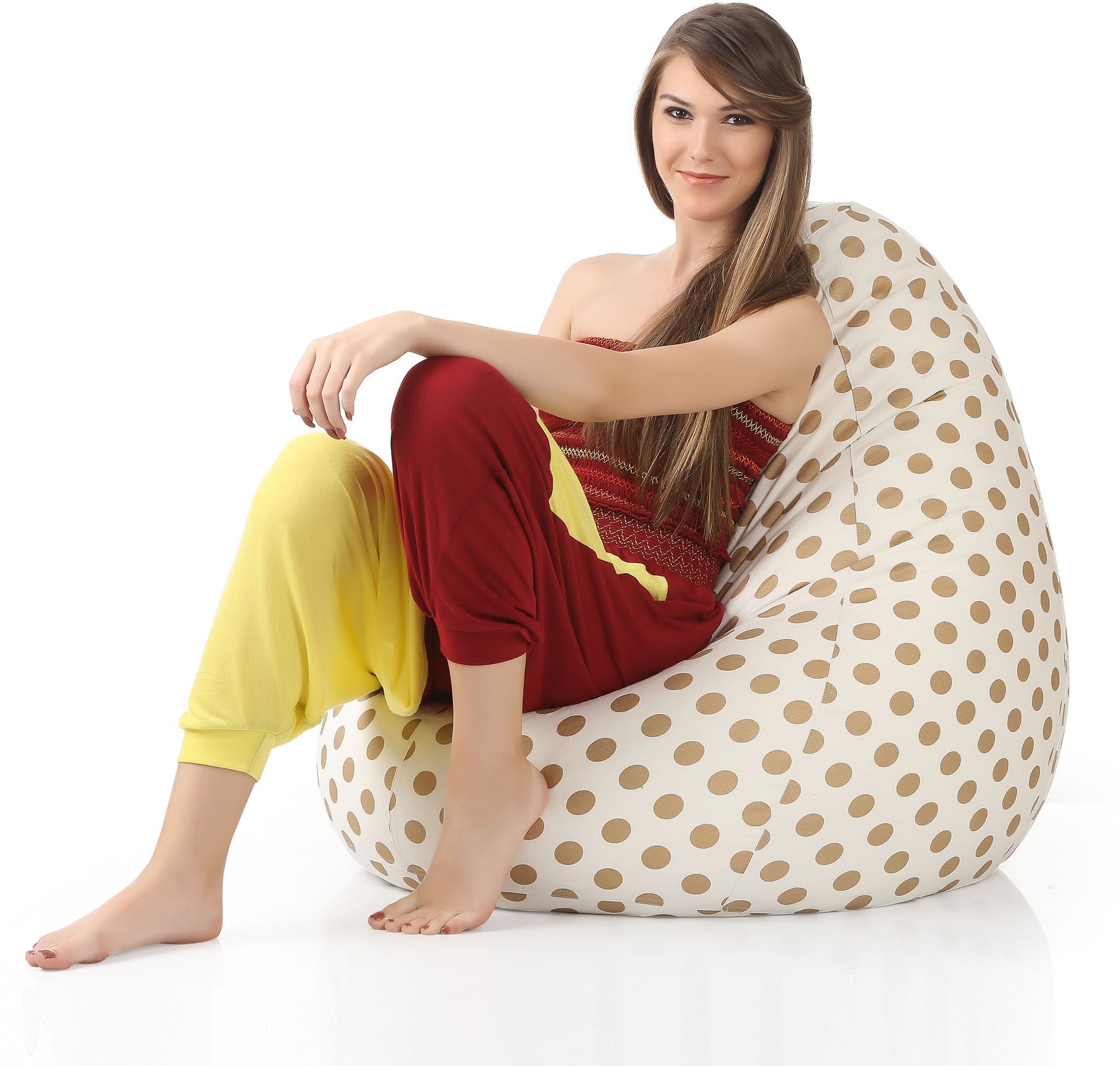 style homez XXL Tear Drop Bean Bag Cover (Without Beans)-picture-14