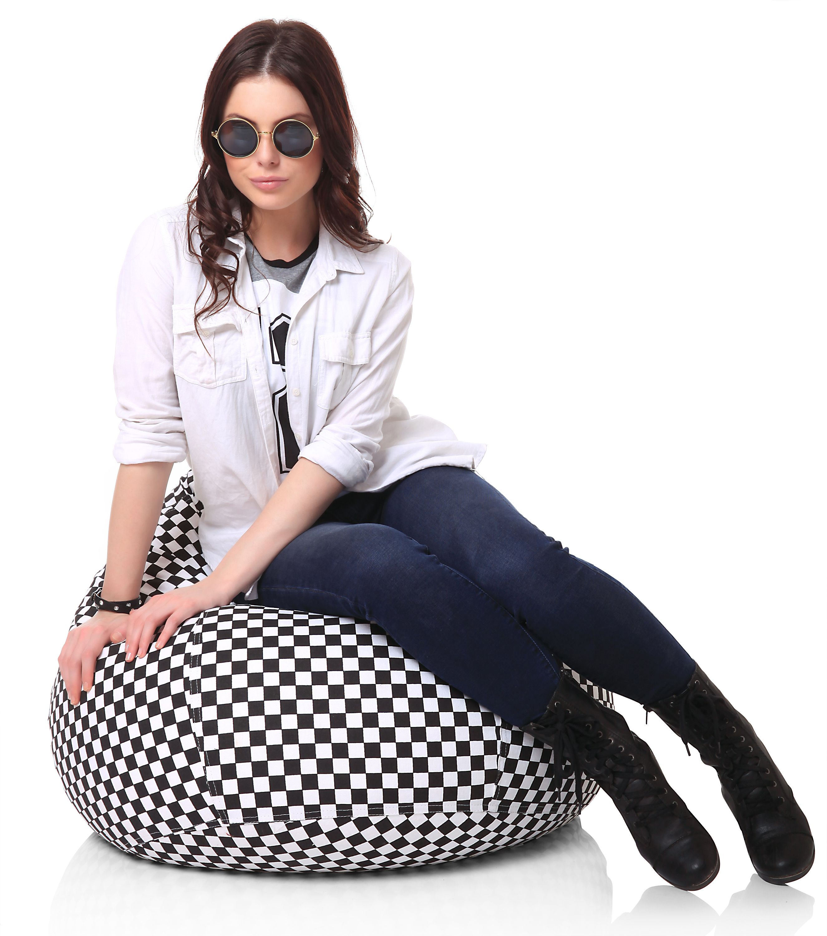 style homez XL Tear Drop Bean Bag Cover (Without Beans)-picture-27