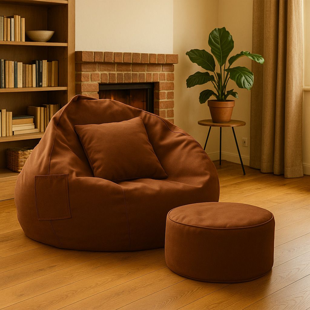 4XL Tear Drop Bean Bag Cover (Without Beans)