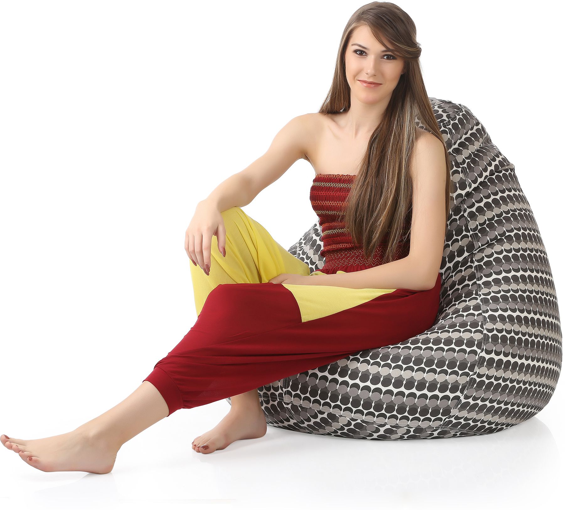 style homez XXL Tear Drop Bean Bag Cover (Without Beans)-picture-2
