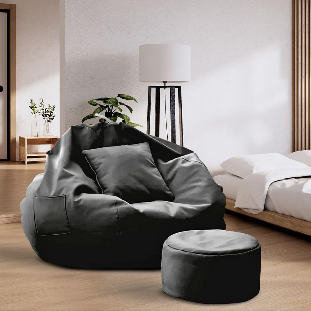 XXXL Tear Drop Bean Bag Cover (Without Beans)-image-31