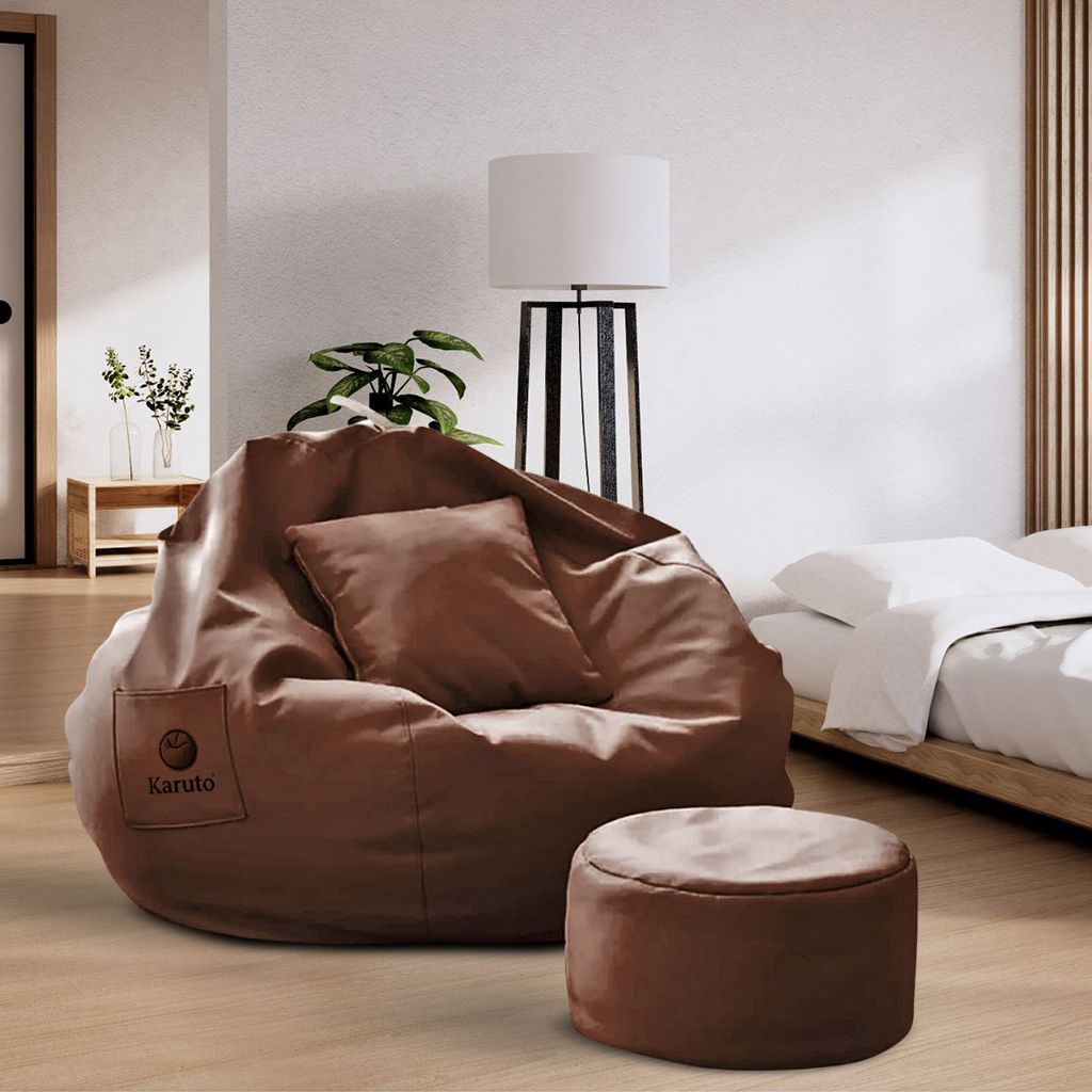 4XL Tear Drop Bean Bag Cover(Without Beans)