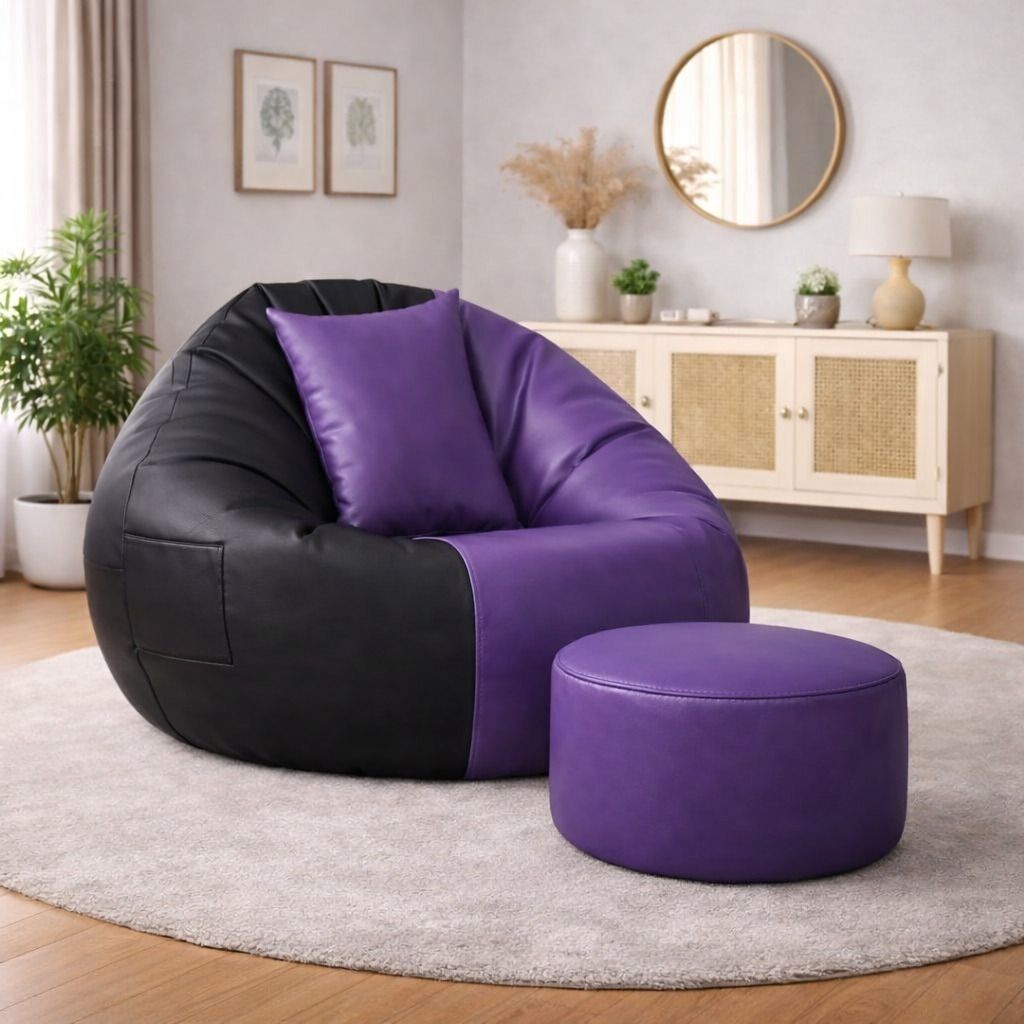 5XL Tear Drop Bean Bag Cover (Without Beans)-image-38