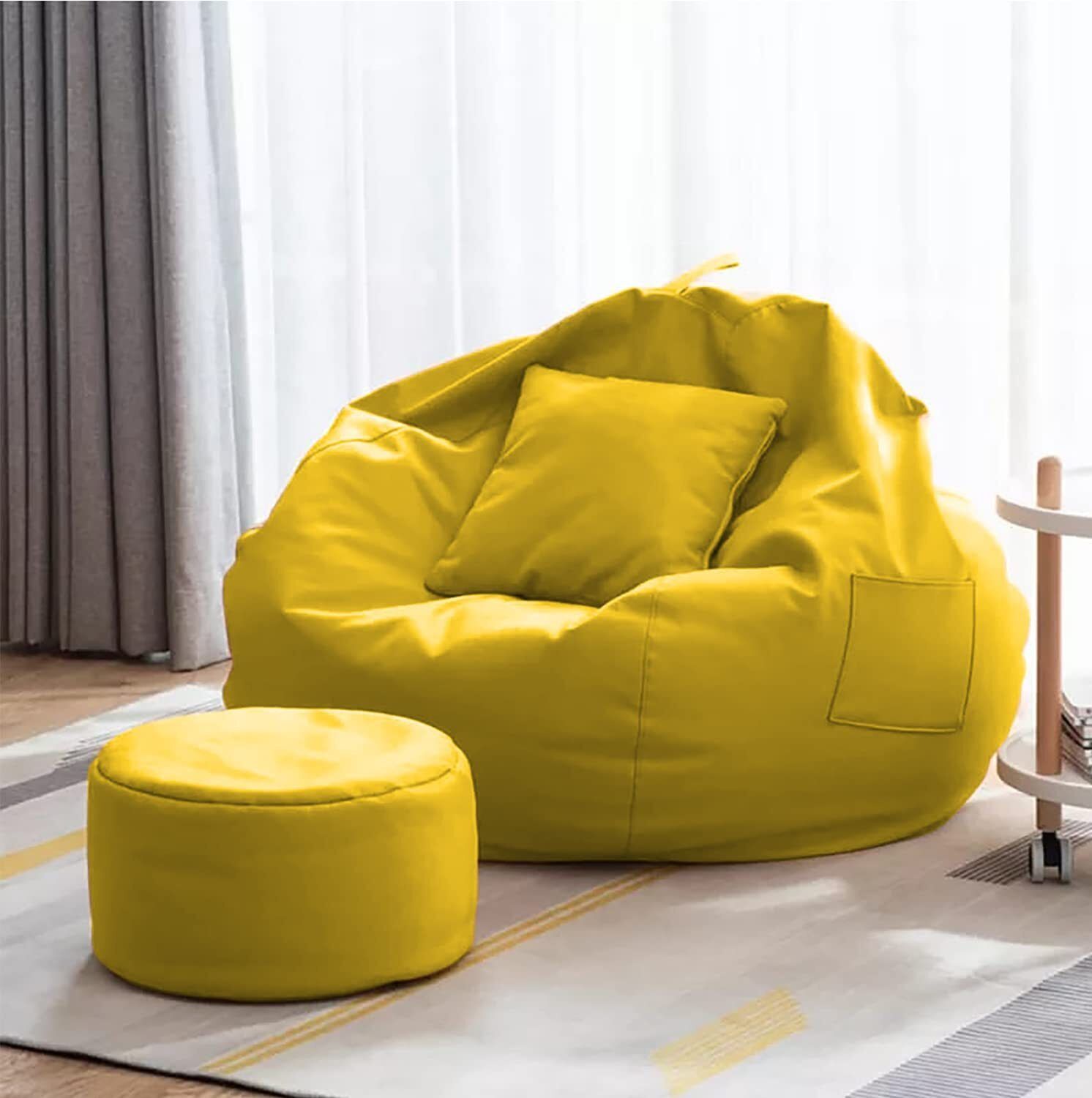 4XL Tear Drop Bean Bag Cover (Without Beans)-image-21