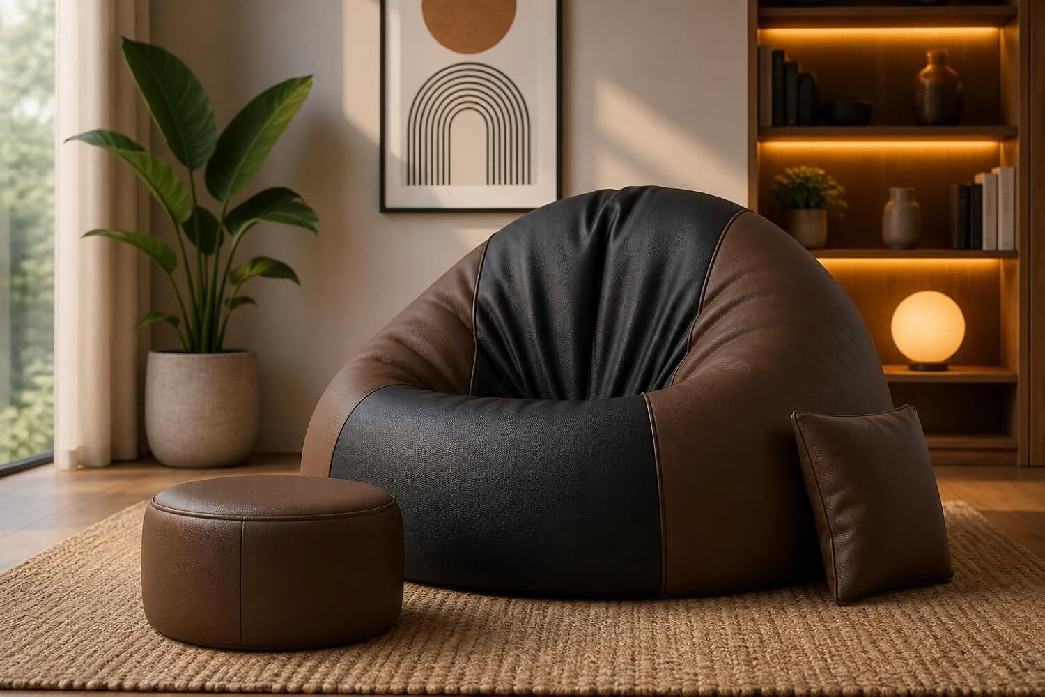 4XL Chair Bean Bag Cover (Without Beans)-image-35