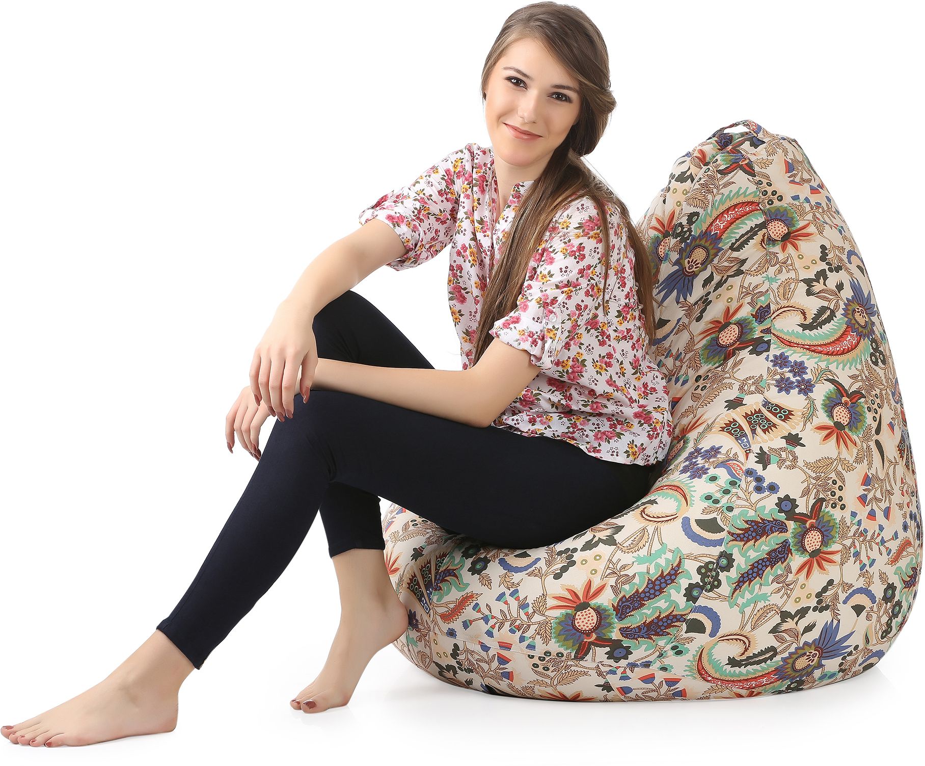style homez XXL Tear Drop Bean Bag Cover (Without Beans)-picture-7