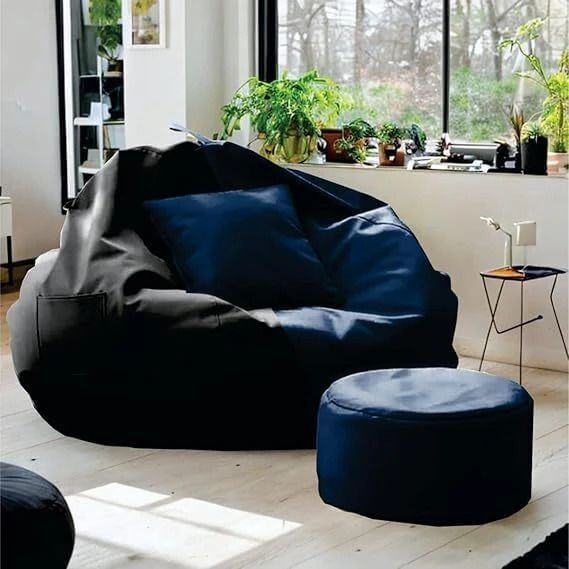 4XL Tear Drop Bean Bag Cover(Without Beans)
