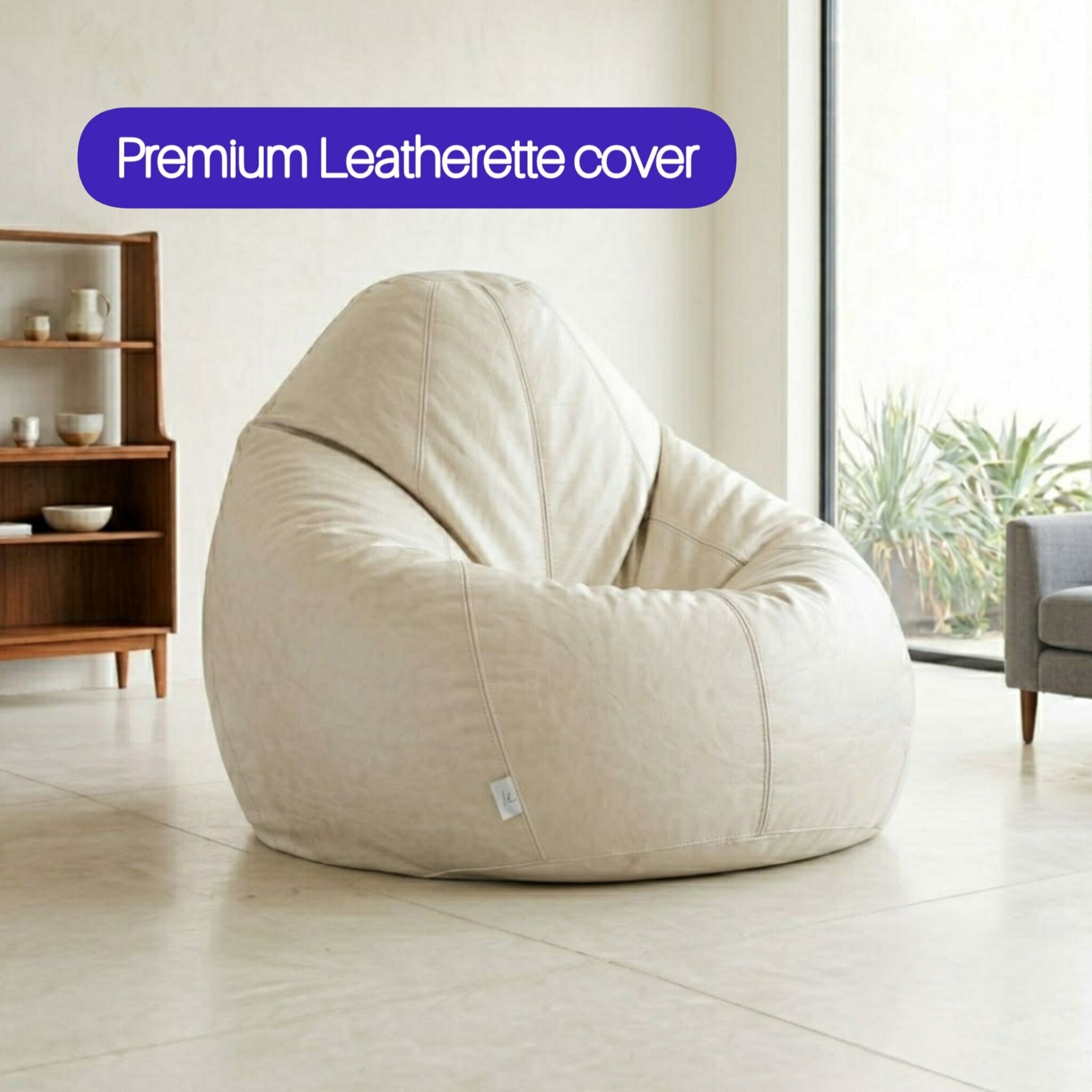 XXXL Tear Drop Bean Bag Cover (Without Beans)-image-40
