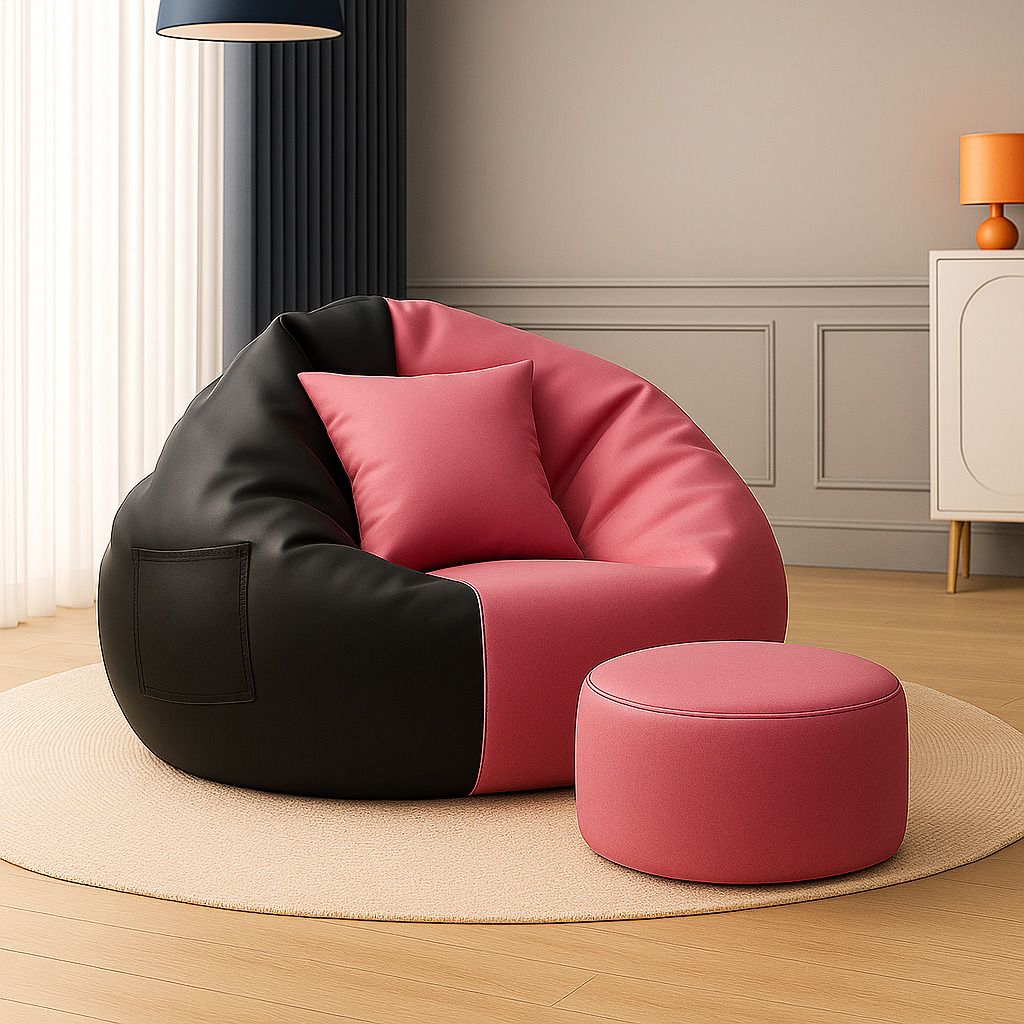 shira 24 5XL Tear Drop Bean Bag Cover (Without Beans)-picture-16
