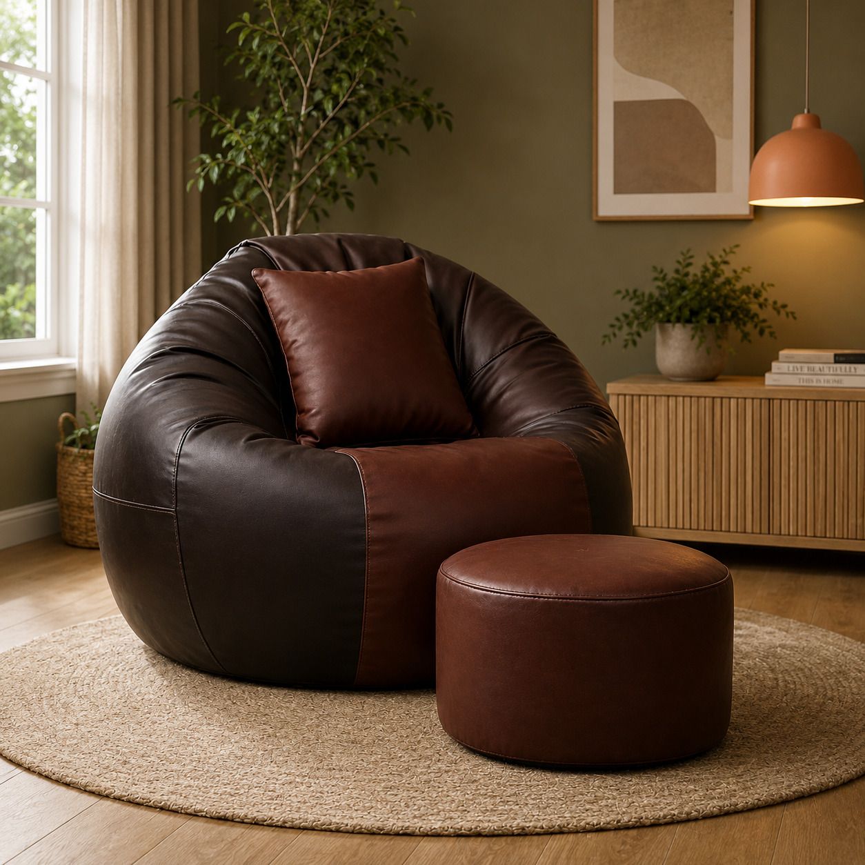 karuto 4XL Tear Drop Bean Bag Cover (Without Beans)-picture-20