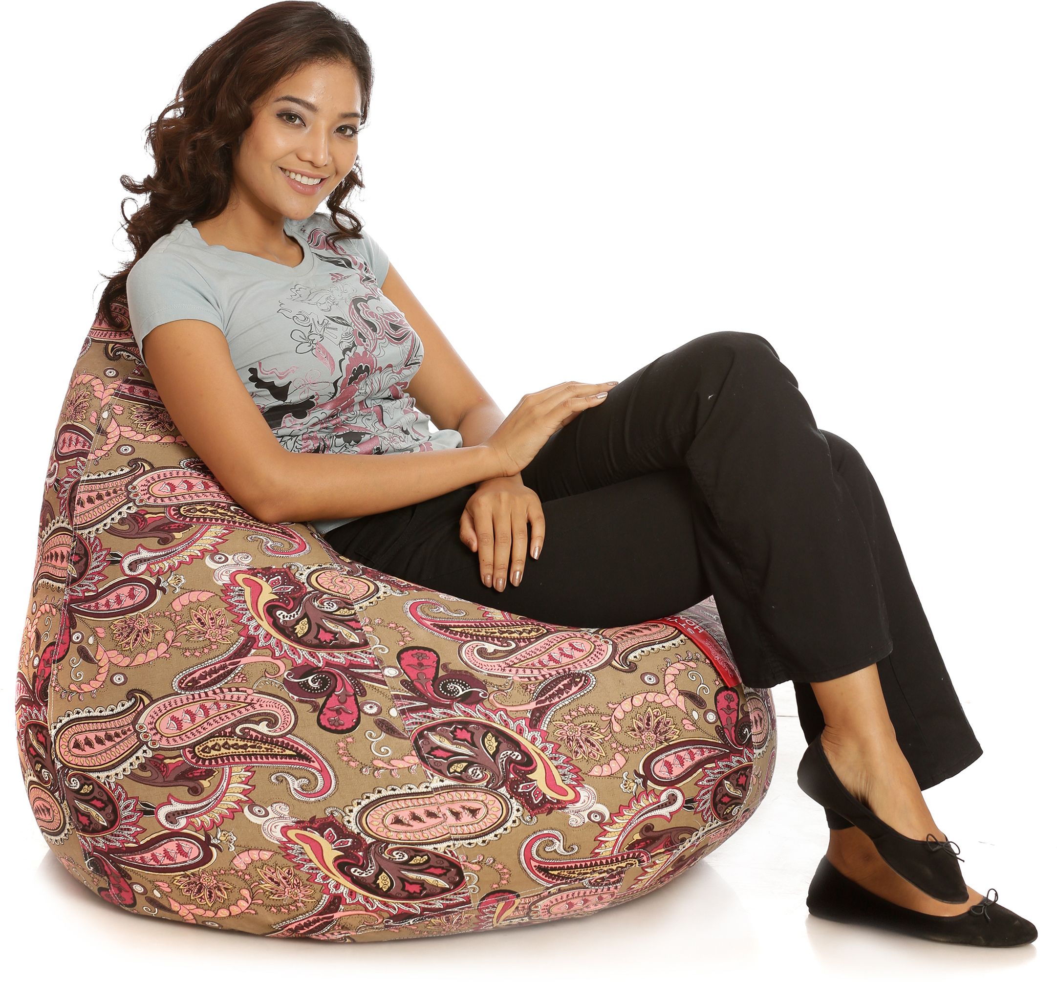 style homez XXL Tear Drop Bean Bag Cover (Without Beans)-picture-9