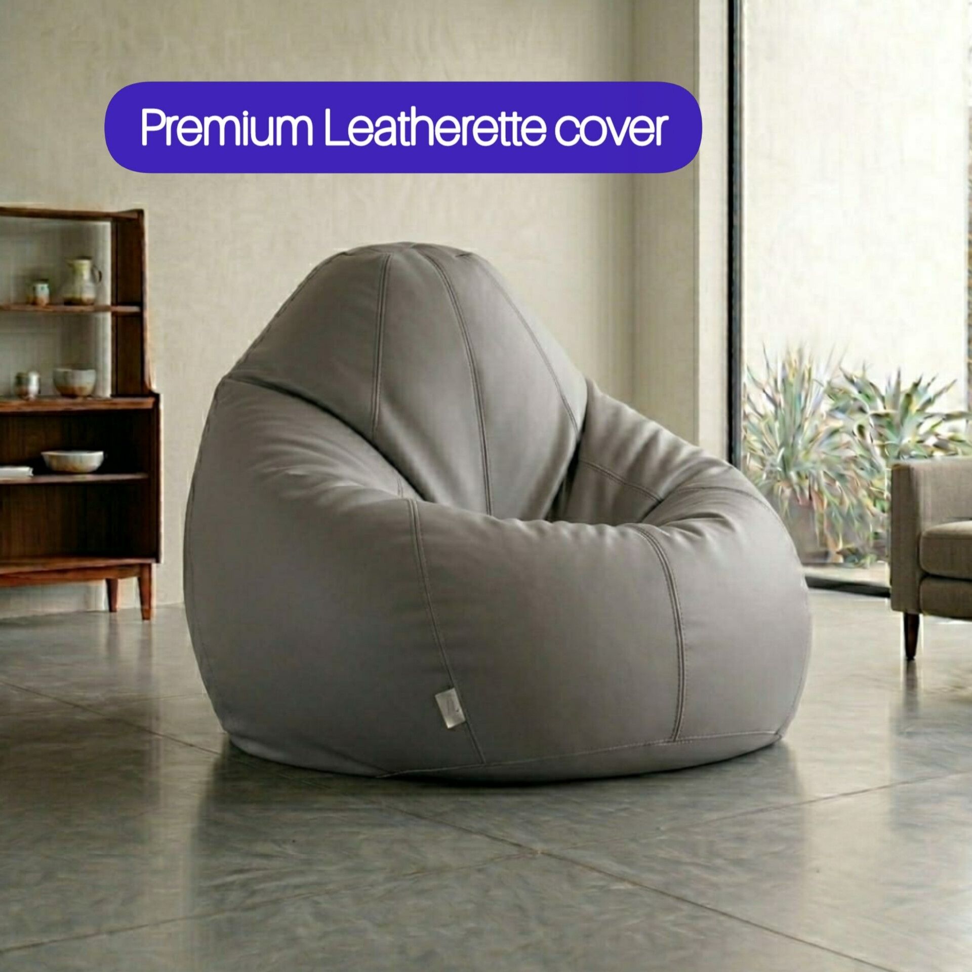 dolphin bean bags XXXL Tear Drop Bean Bag Cover (Without Beans)-picture-43