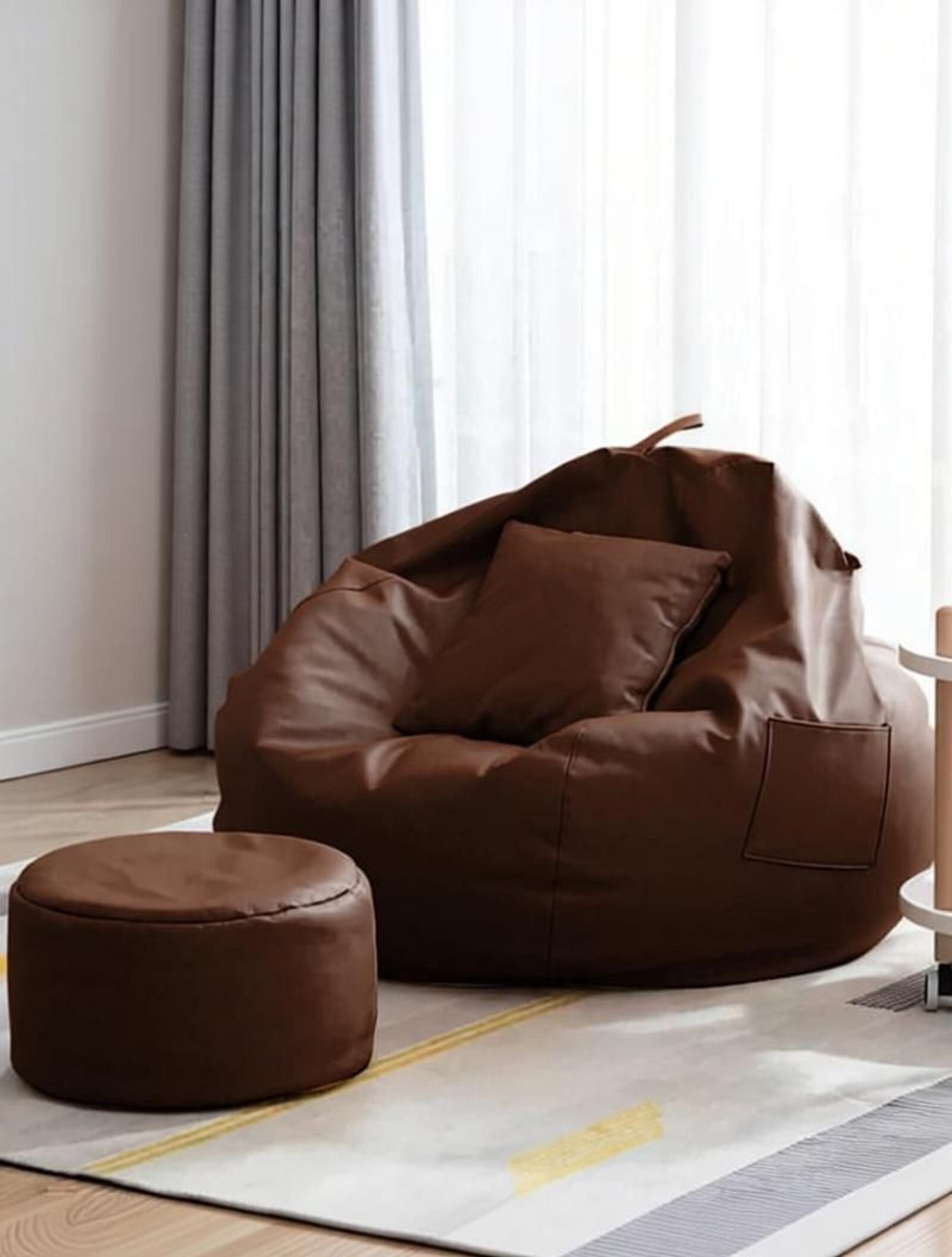 4XL Tear Drop Bean Bag Cover (Without Beans)-image-43