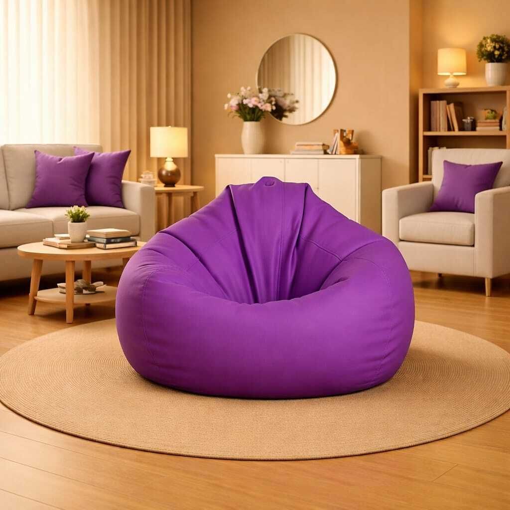 coaster shine XXL Tear Drop Bean Bag Cover (Without Beans)-picture-28
