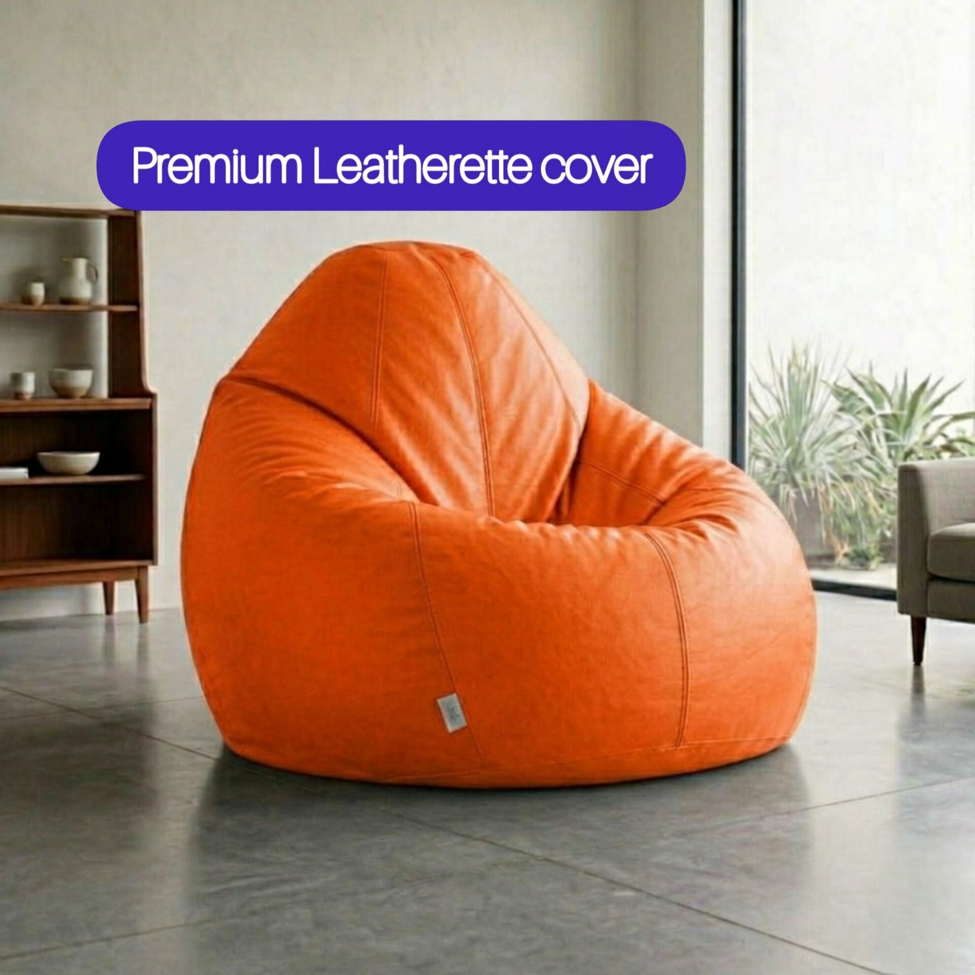 XXXL Tear Drop Bean Bag Cover (Without Beans)-image-39