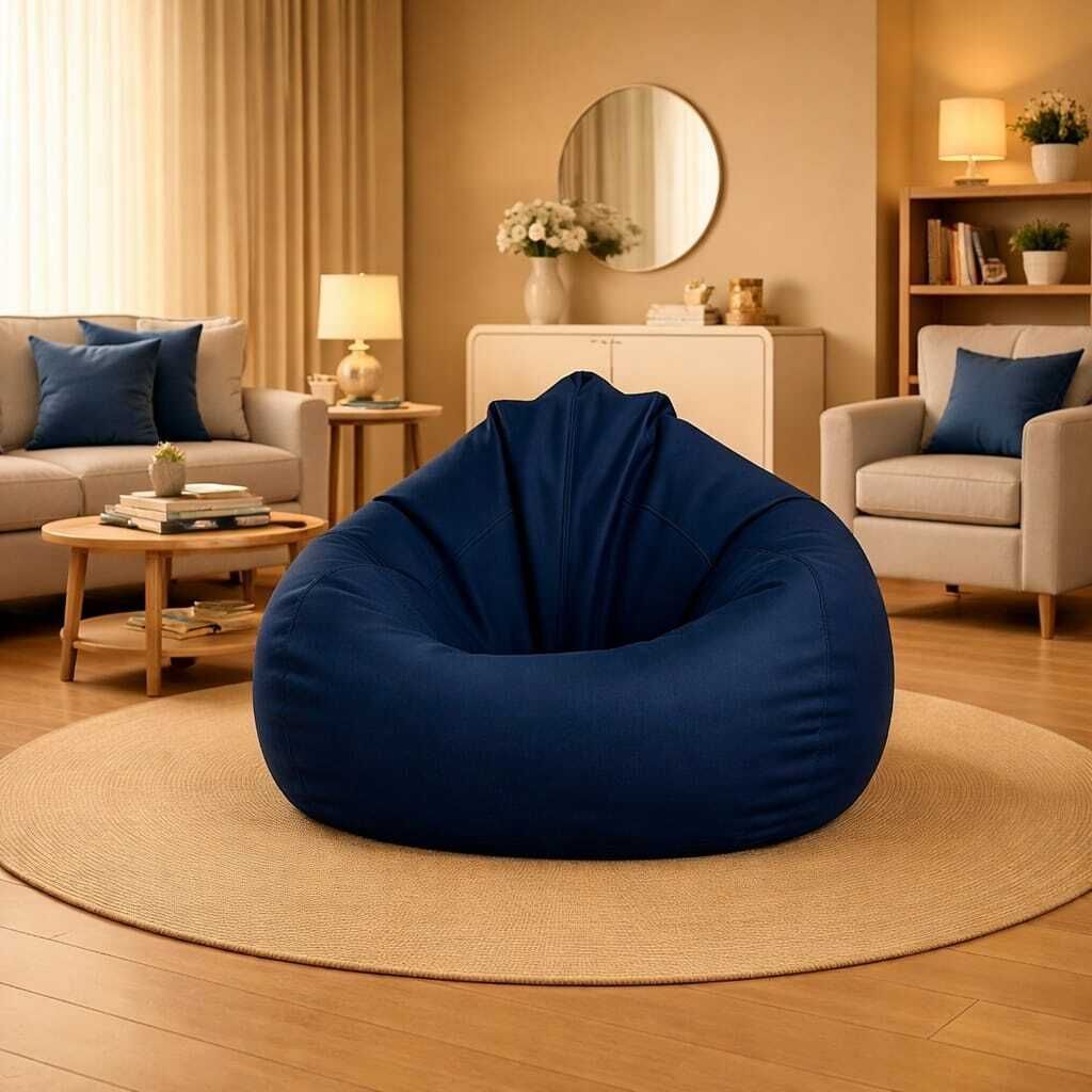 4XL Tear Drop Bean Bag Cover (Without Beans)-image-37