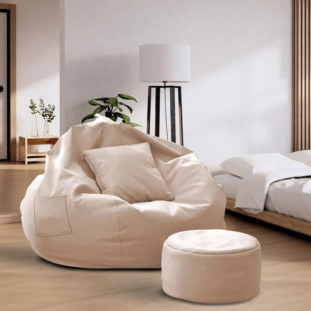 4XL Tear Drop Bean Bag Cover (Without Beans)-image-20