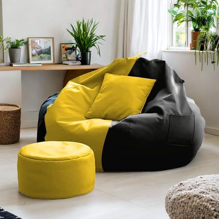 4XL Tear Drop Bean Bag Cover (Without Beans)-image-27