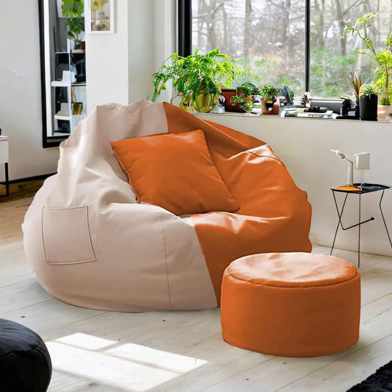 4XL Tear Drop Bean Bag Cover (Without Beans)