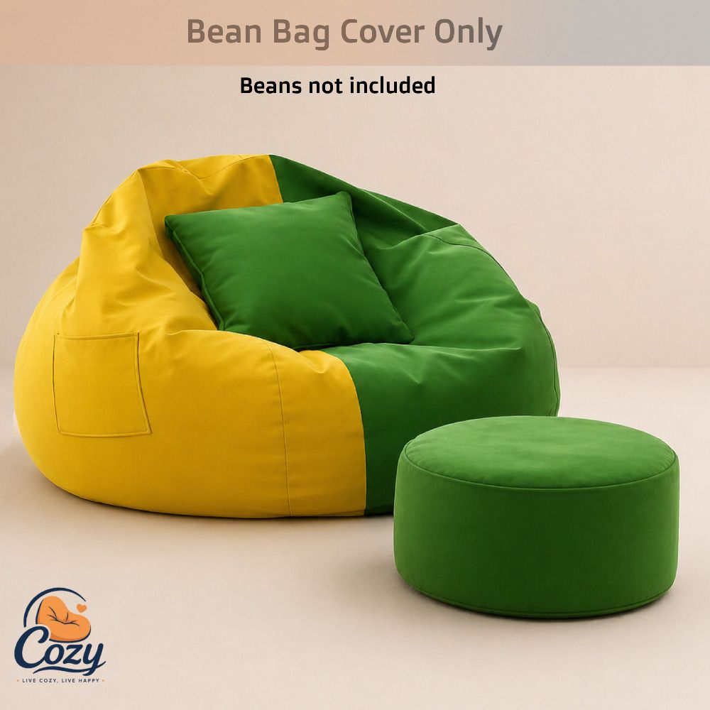 4XL Tear Drop Bean Bag Cover (Without Beans)-image-39
