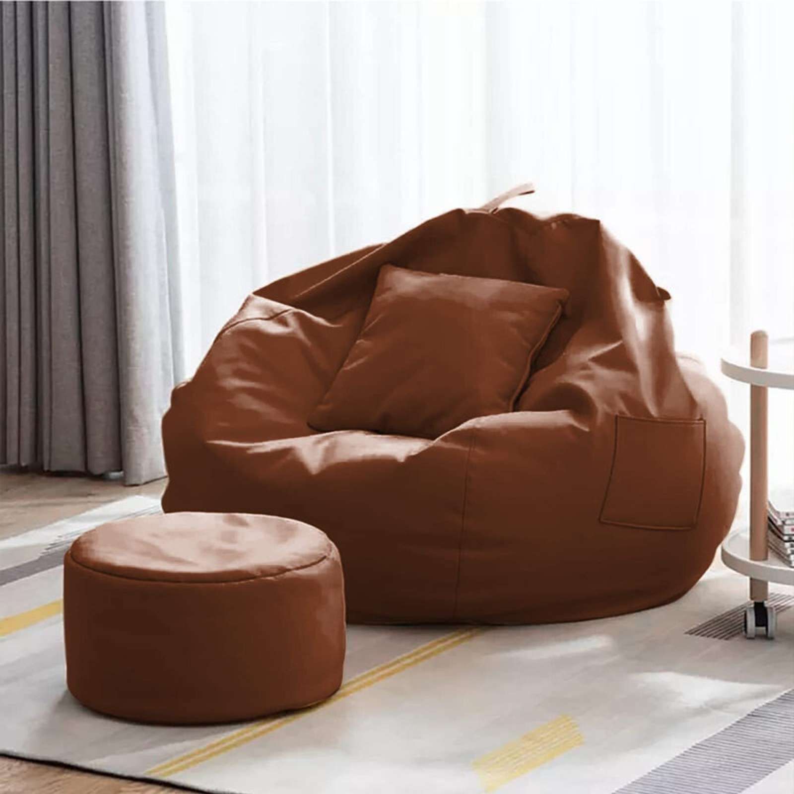 4XL Tear Drop Bean Bag Cover (Without Beans)-image-40