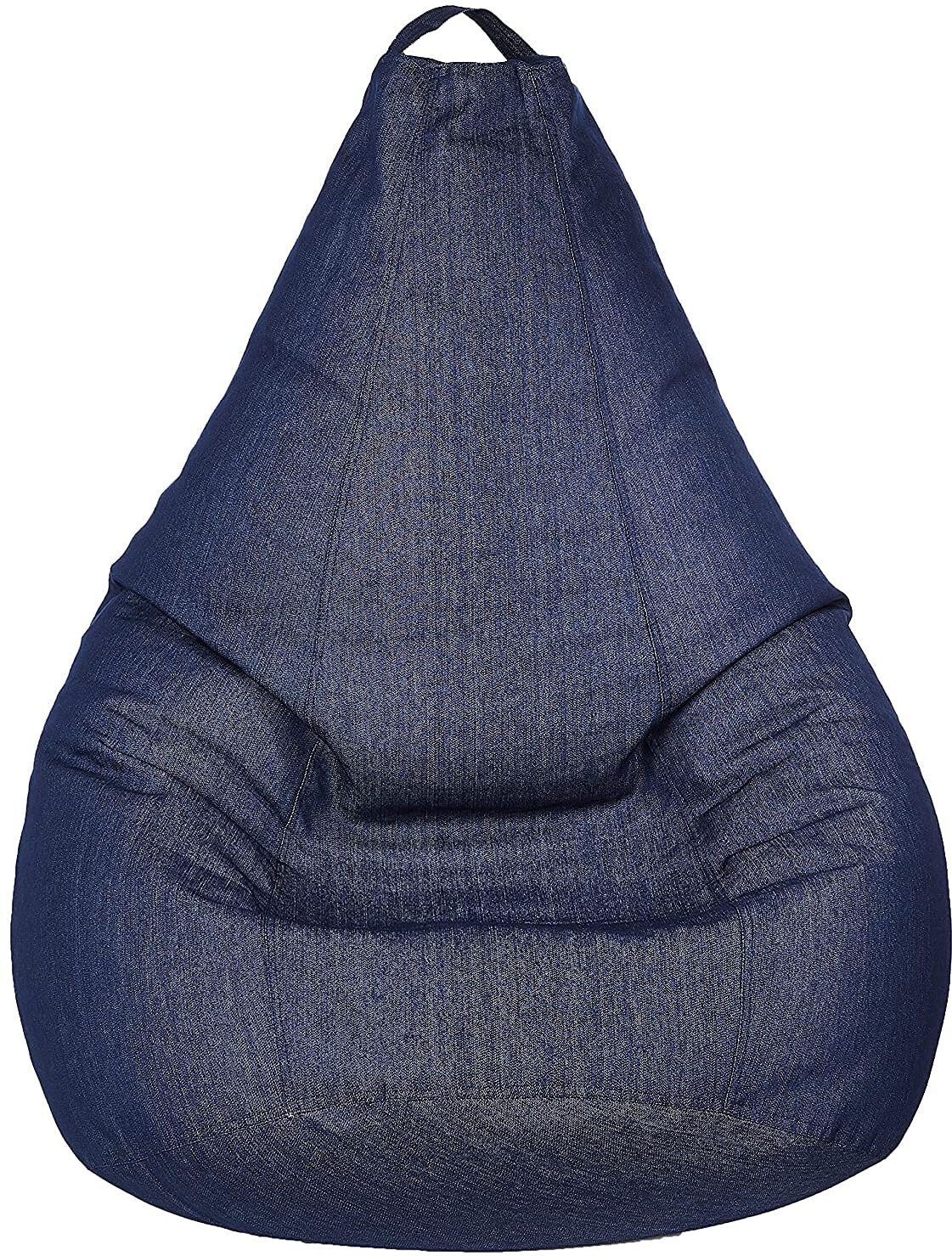 plushfab Large Tear Drop Bean Bag Cover (Without Beans)-picture-30