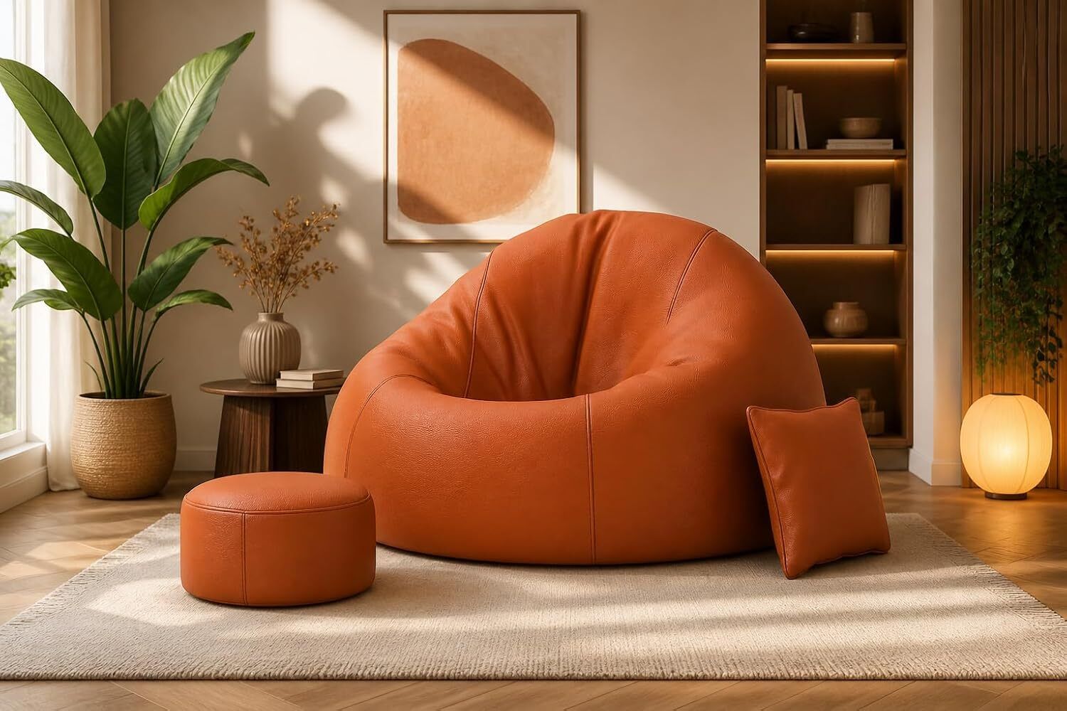 4XL Chair Bean Bag Cover (Without Beans)-image-3
