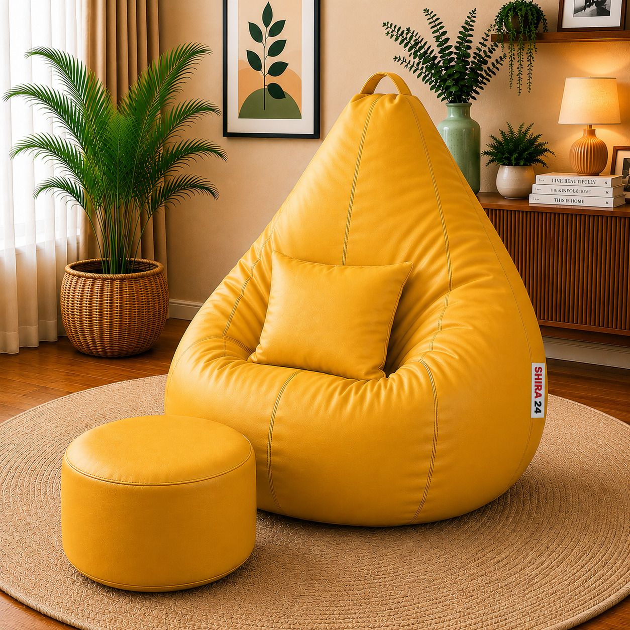 5XL Tear Drop Bean Bag Cover (Without Beans)-image-14