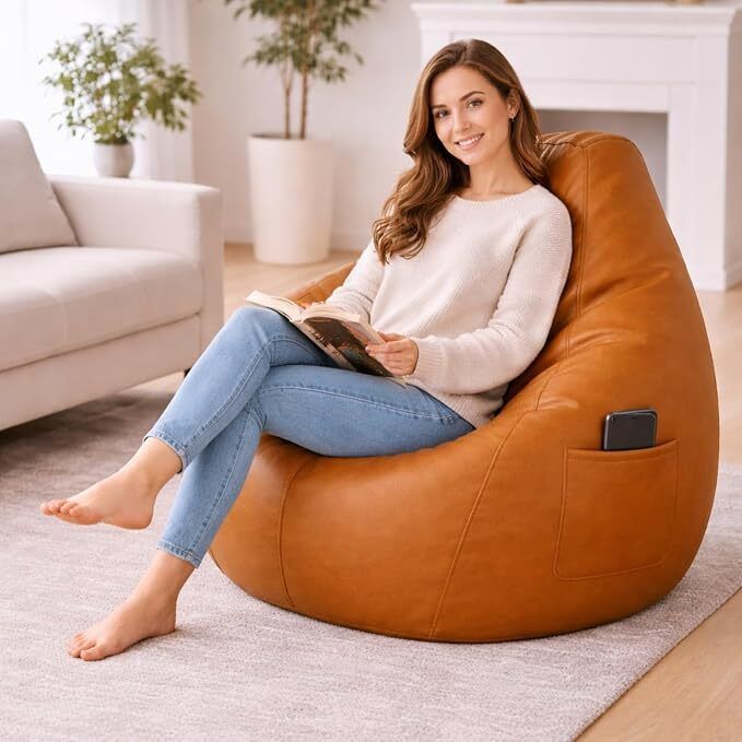 XXL Chair Bean Bag Cover (Without Beans)-image-25