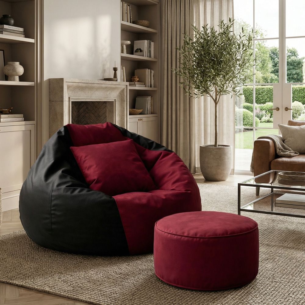4XL Tear Drop Bean Bag Cover (Without Beans)-image-25