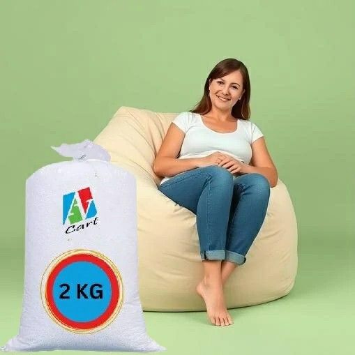 Soft Polystyrene Balls – 2 kg Bean Bag Foam Beads Bean Bag Filler-image-22