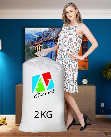 av cart Bean Bag Refill Pack 2 KG High Density Beans Bean Bag Filler-picture-42