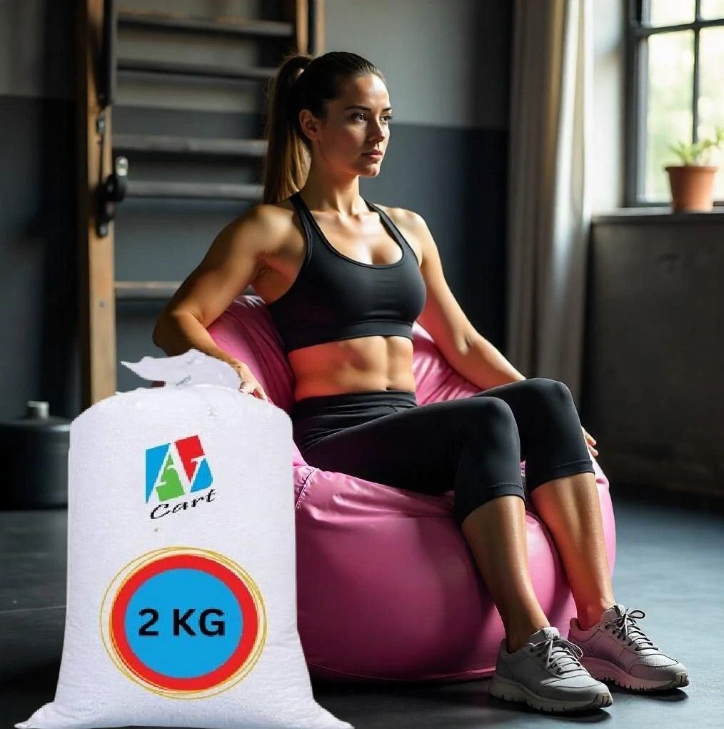 av cart 2 kg EPS Balls – Best Filler for Bean Bag Chairs & Sofa Bean Bag Filler-picture-10