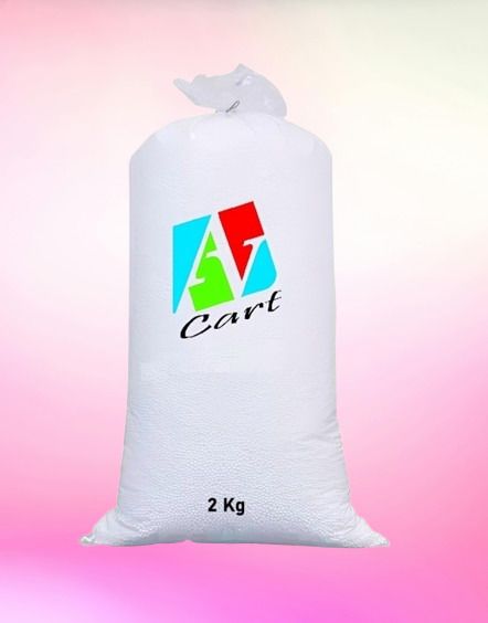 av cart 2 Kg EPS Beans for Cushioning, Filling & Packaging White Thermocol Beads NB8 Bean Bag Filler-picture-24