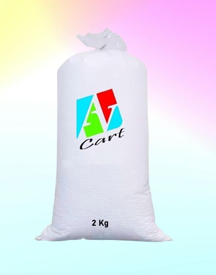 2 Kg EPS Beans for Cushioning, Filling & Packaging White Thermocol Beads NB65 Bean Bag Filler-image-45
