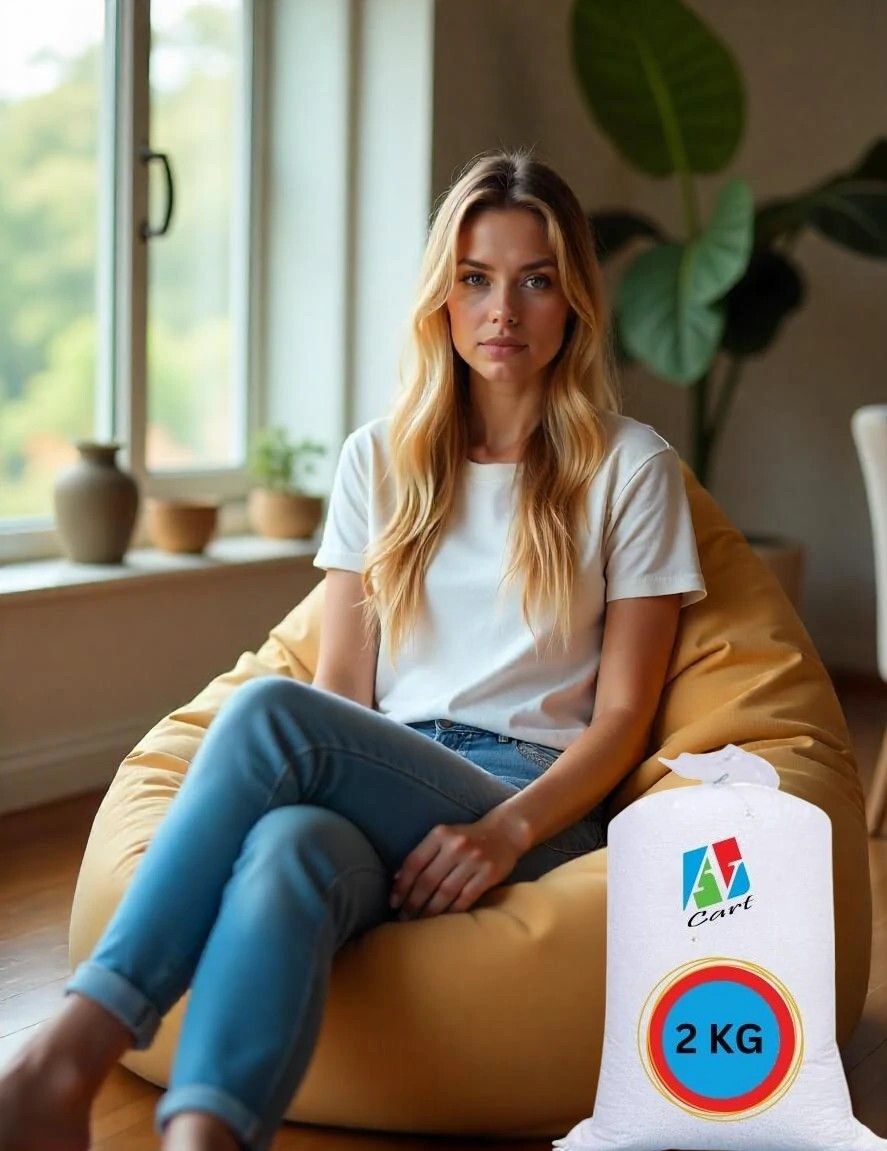 av cart Ready-to-Use Filler – 2 kg of EPS for Bean Bag Chairs Bean Bag Filler-picture-32