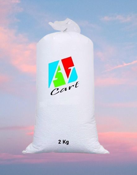 2 Kg EPS Beans for Cushioning, Filling & Packaging White Bean Bag Filler-image-45