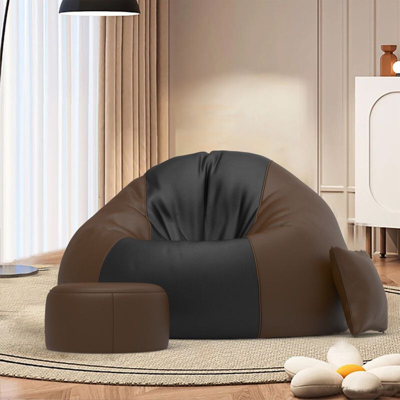 Jumbo Supreme Sofa Combo Solids Bean Bag Sofa With Bean Filling-image-19