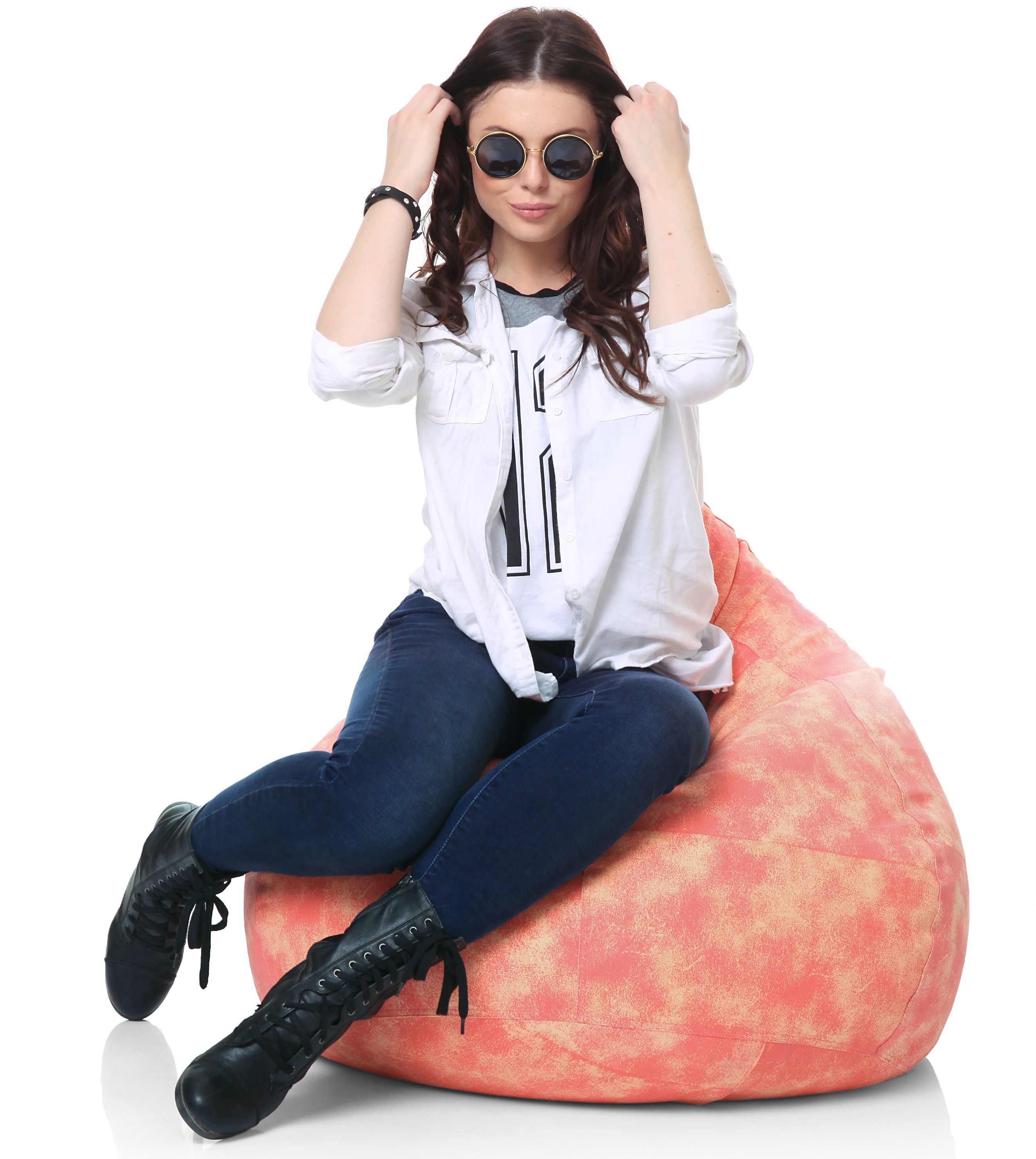 style homez XL Tear Drop Bean Bag Cover (Without Beans)-picture-34