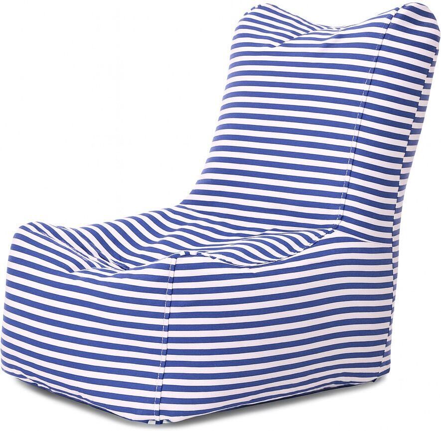 style homez Large CANVAS CLASSIC CHAIR, Cotton Stripes Printed Bean Bag Chair With Bean Filling-picture-28