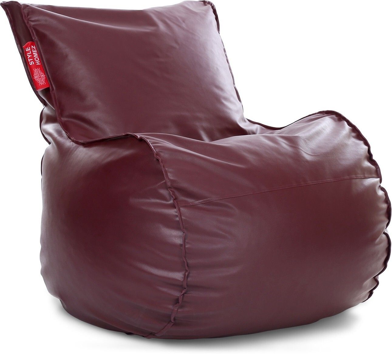 XXL Premium Leatherette Mambo Lounger Bean Bag With Bean Filling-image-28