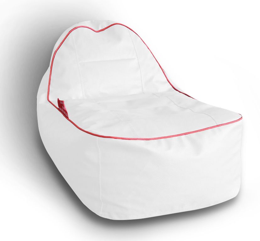Large Premium Leatherette Video Rocker Lounger Bean Bag With Bean Filling-image-12