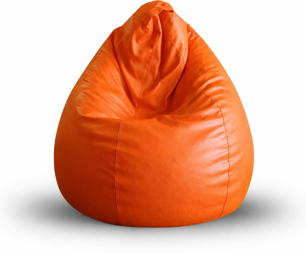 style homez XL Premium Leatherette Classic Teardrop Bean Bag With Bean Filling-picture-14