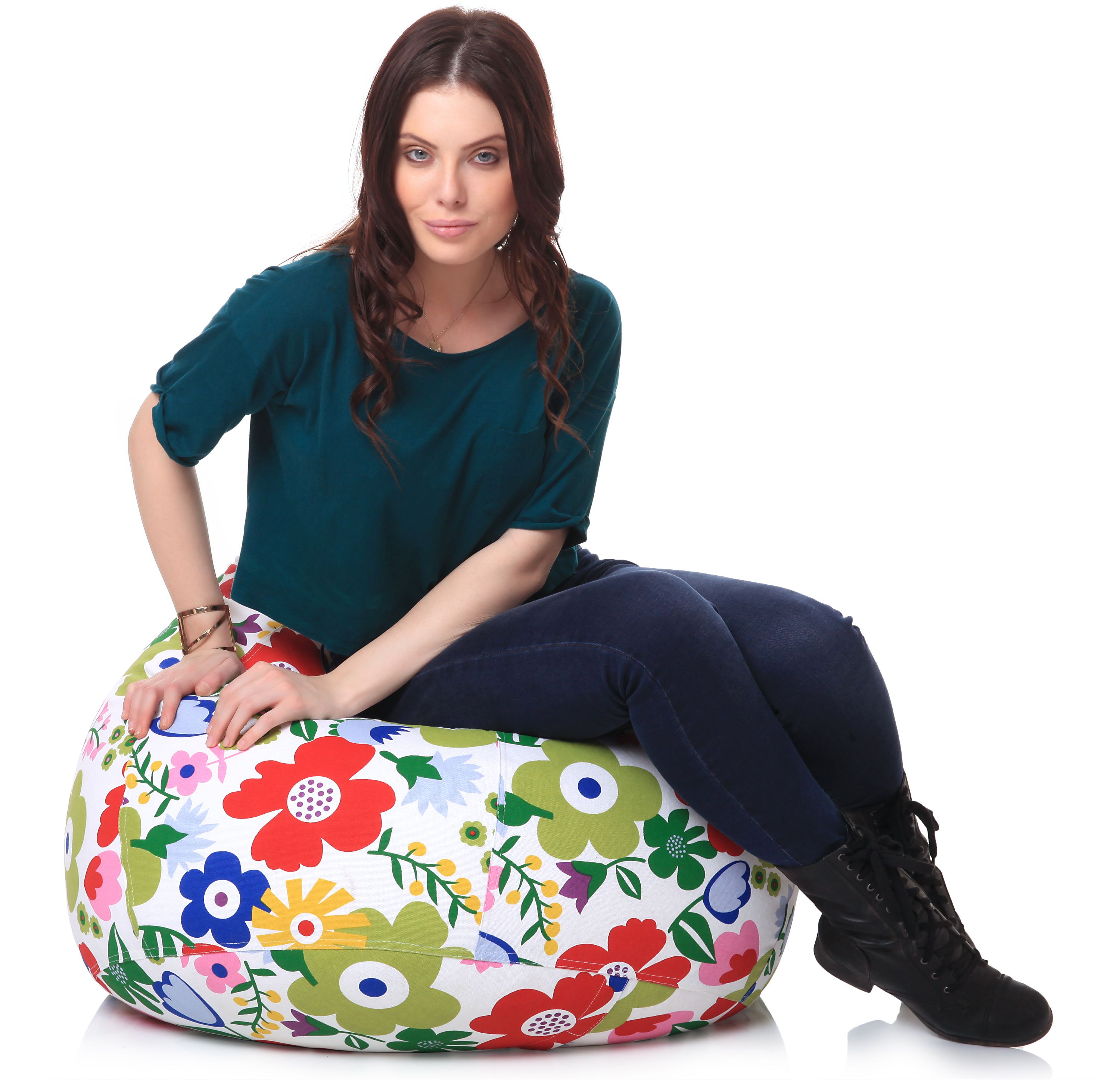 style homez XL Tear Drop Bean Bag Cover (Without Beans)-picture-45
