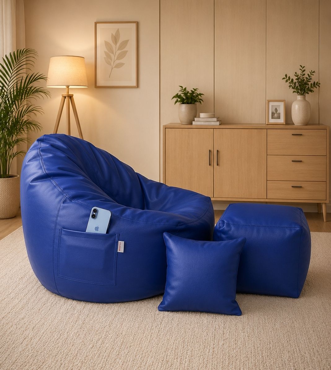 4XL MUDDA Teardrop Bean Bag With Bean Filling-image-28