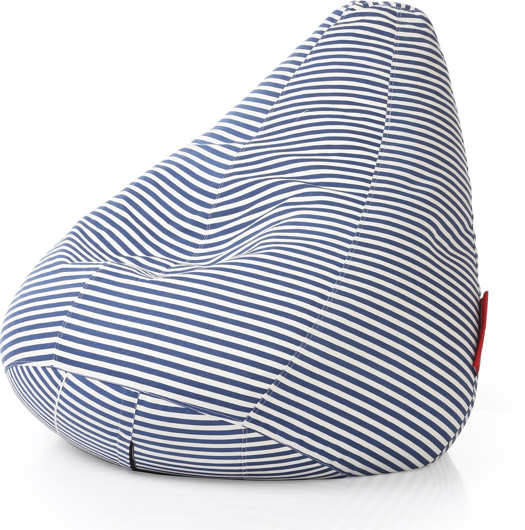 style homez 4XL Classic Cotton Canvas Stripes Printed Teardrop Bean Bag With Bean Filling-picture-24