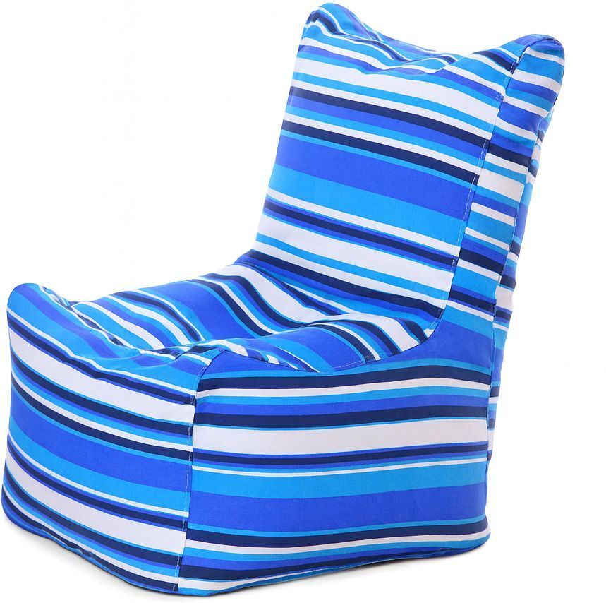 style homez Large CANVAS CLASSIC CHAIR, Cotton Stripes Printed Bean Bag Chair With Bean Filling-picture-29