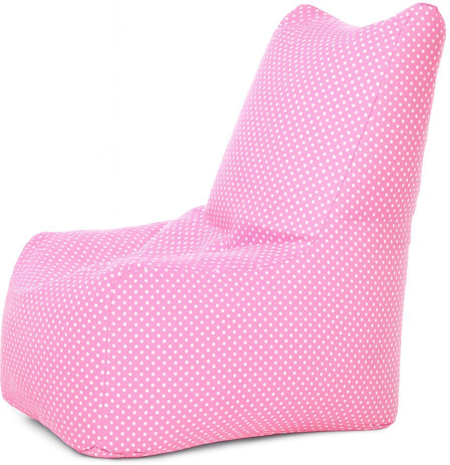 Large CANVAS CLASSIC CHAIR, Cotton Polka Dots Printed Bean Bag Chair With Bean Filling-image-10