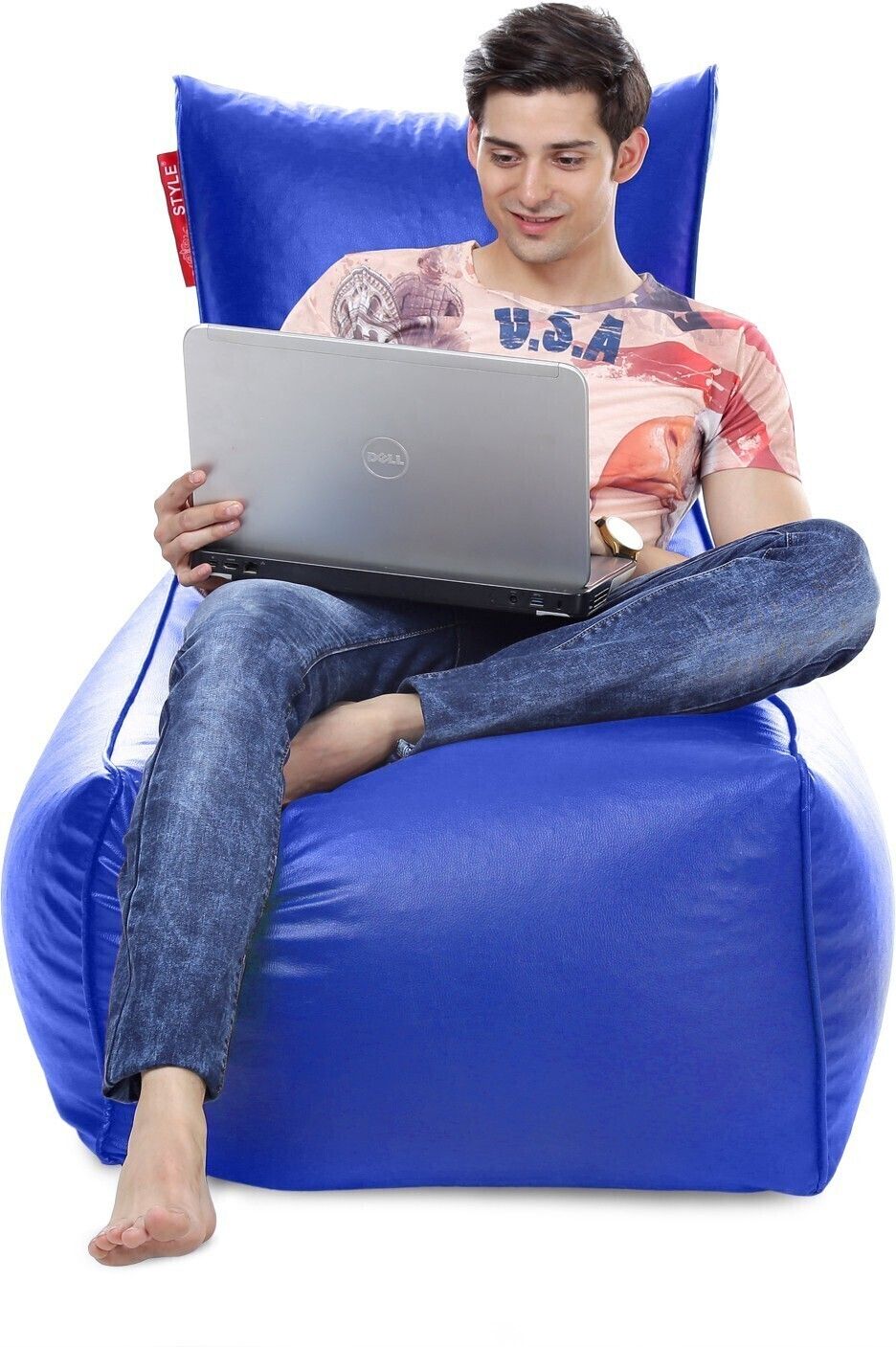 XXXL Alexa Luxury Filled Lounger Bean Bag With Bean Filling-image-40